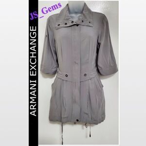 A/X Armani Exchange XS Coat Gray